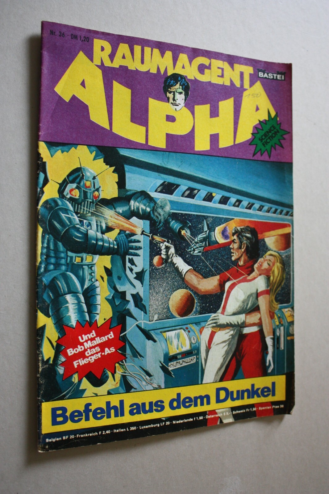 Raumagent Alpha _Nr 36_Bastei_1973_Z  1-/2+