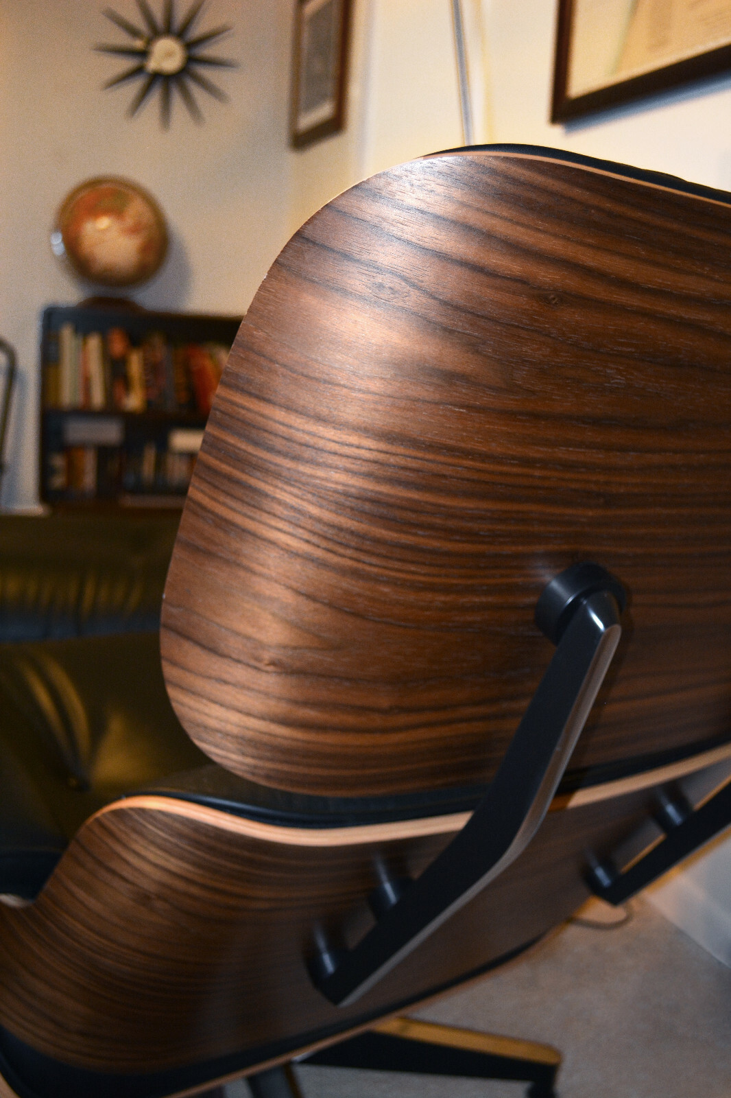 Authentic Herman Miller Eames Lounge & Ottoman Tall (Less than 1 year old)