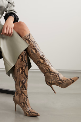 Gianvito rossi python best sale boots