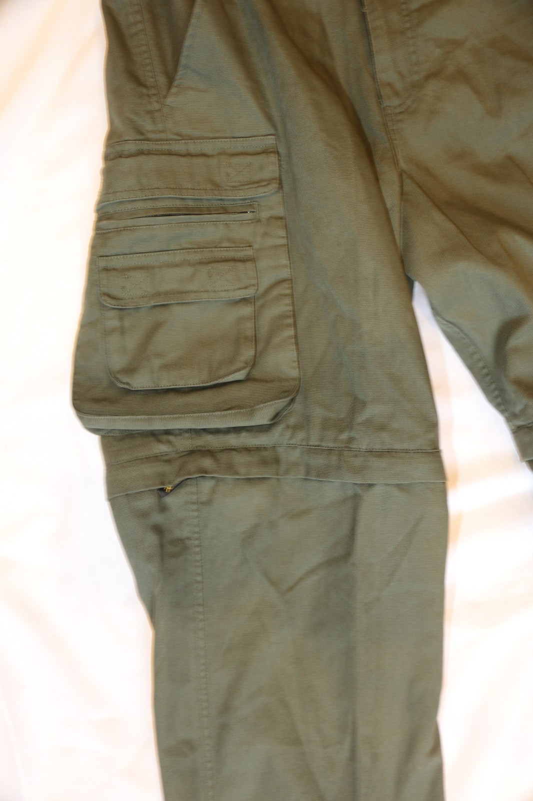 Boy Scouts of American BSA Uniform Convertible Cargo Pant/Shorts Green 31 x 30