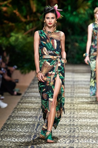 【関税&送料込】Dolce & Gabbana Dresses Jumpsuits Dolce & Gabbana Floral Print Jumpsuit In Crêpe De Chine