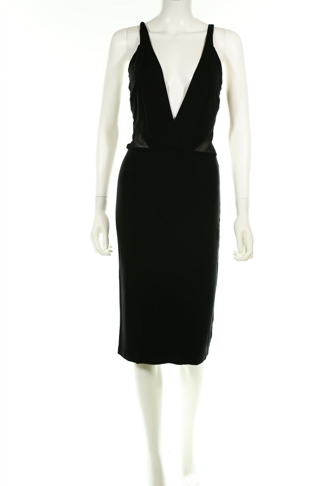 Young Fabulous & Broke Womens Black Cocktail Sheath Dress Size Small