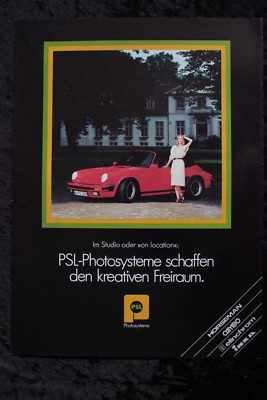 Bedienungsanleitung Werbung elinchrom PSL-Photosysteme 1984 (S02)