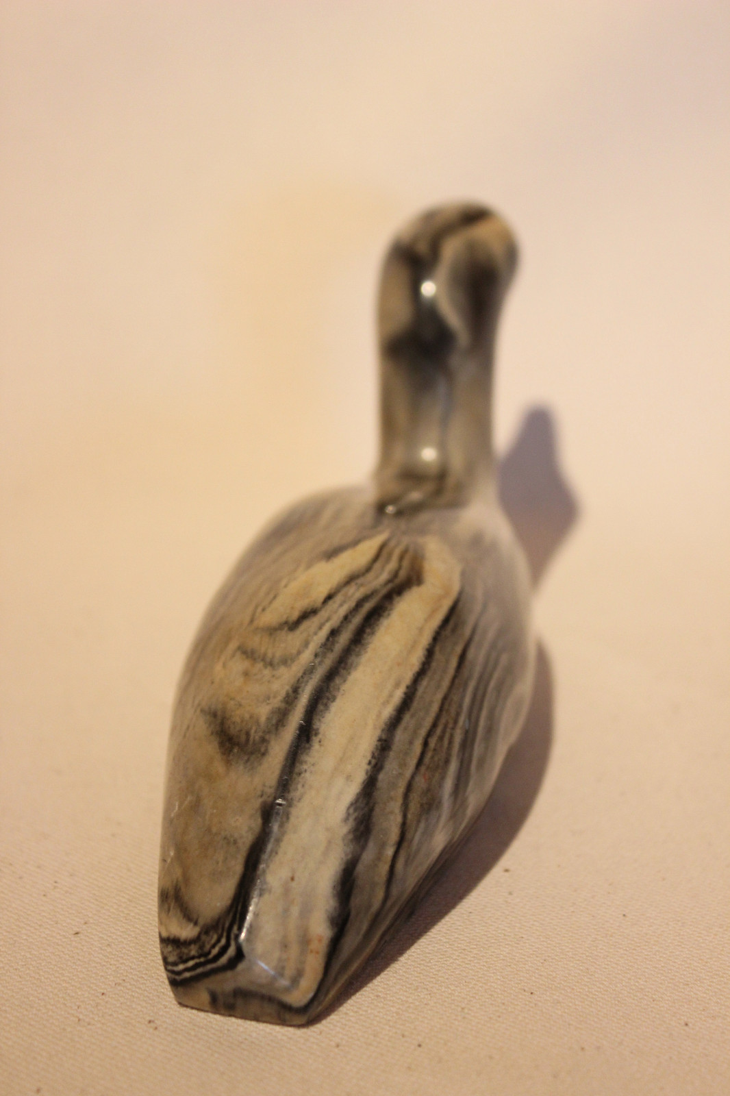 NORTHWEST ESKIMO INUIT ART CARVING SCULPTURE LOON CANADA