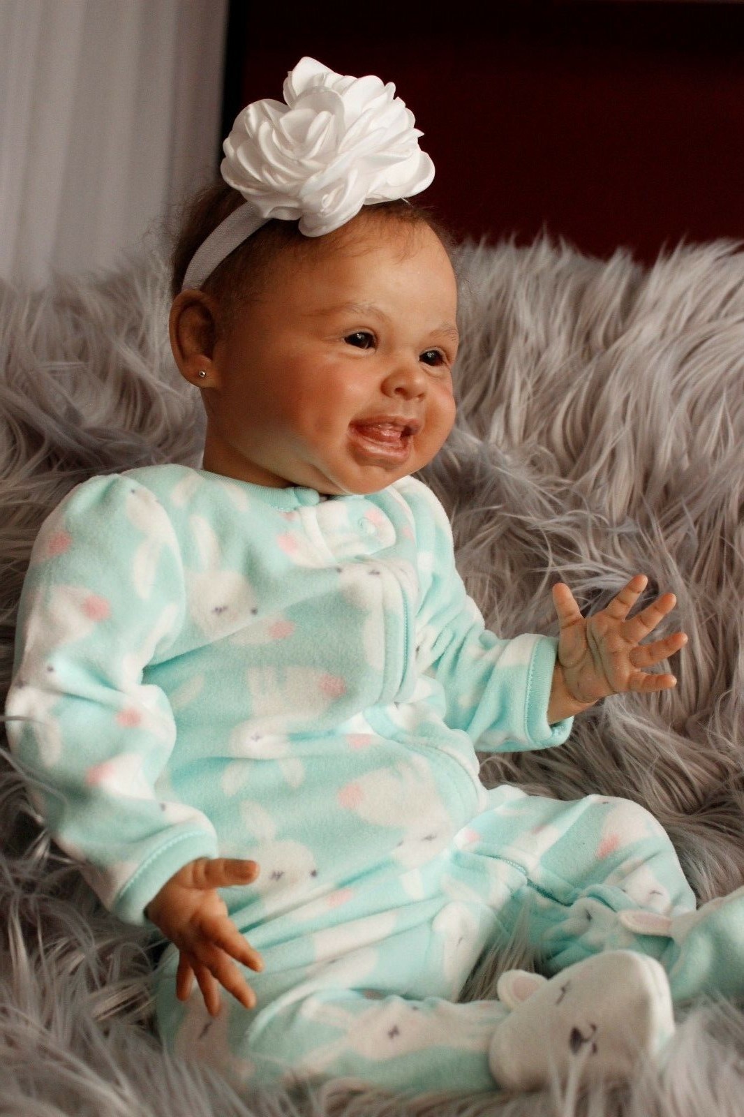 *~Harper~* Biracial Reborn Newborn baby girl by Andrea Arcello RARE! SOLD OUT LE
