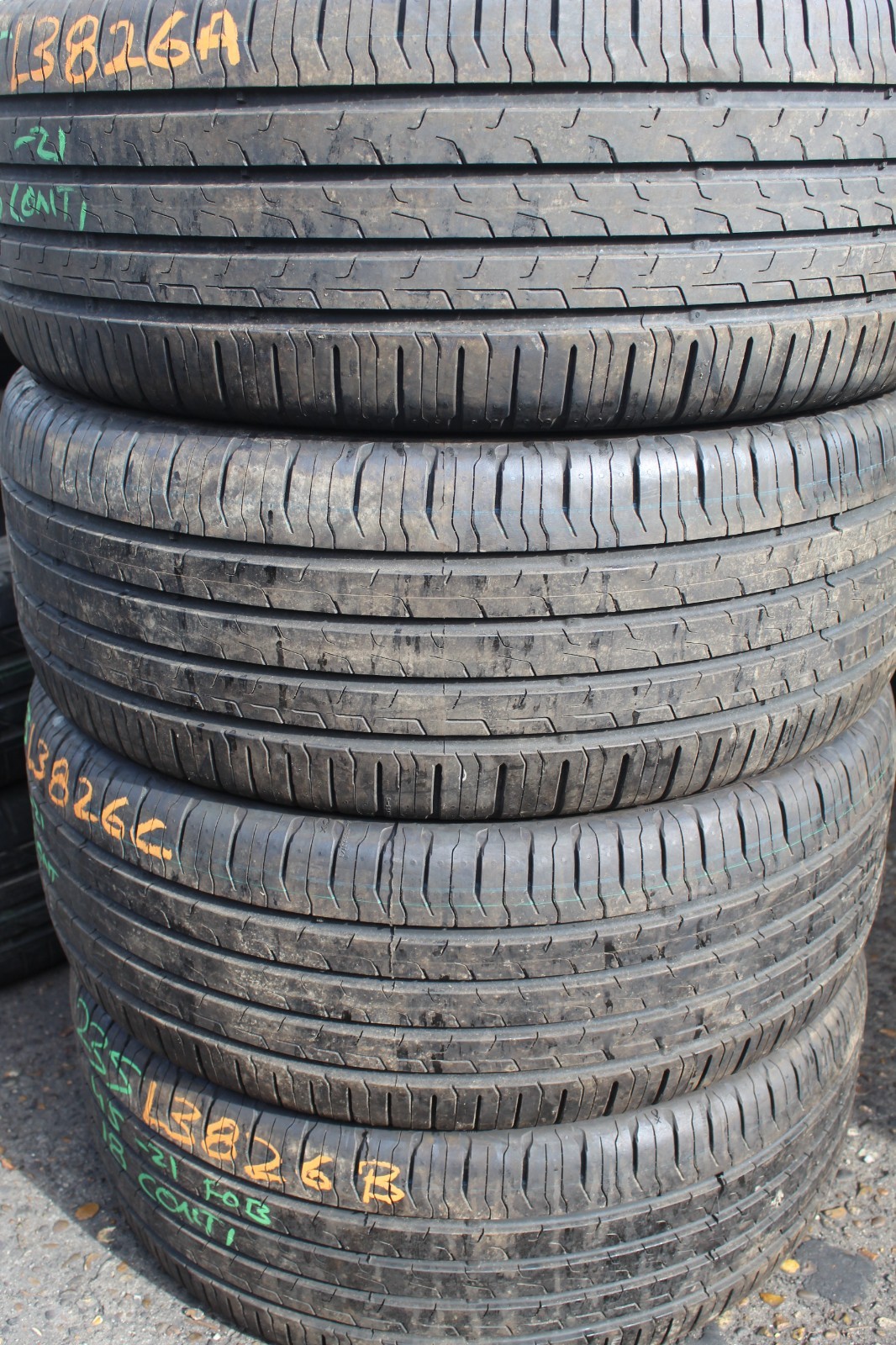 New 235 45 18 Continental, Eco Contact 6, 94W, x1 Tyre (F1_tyres) L3826