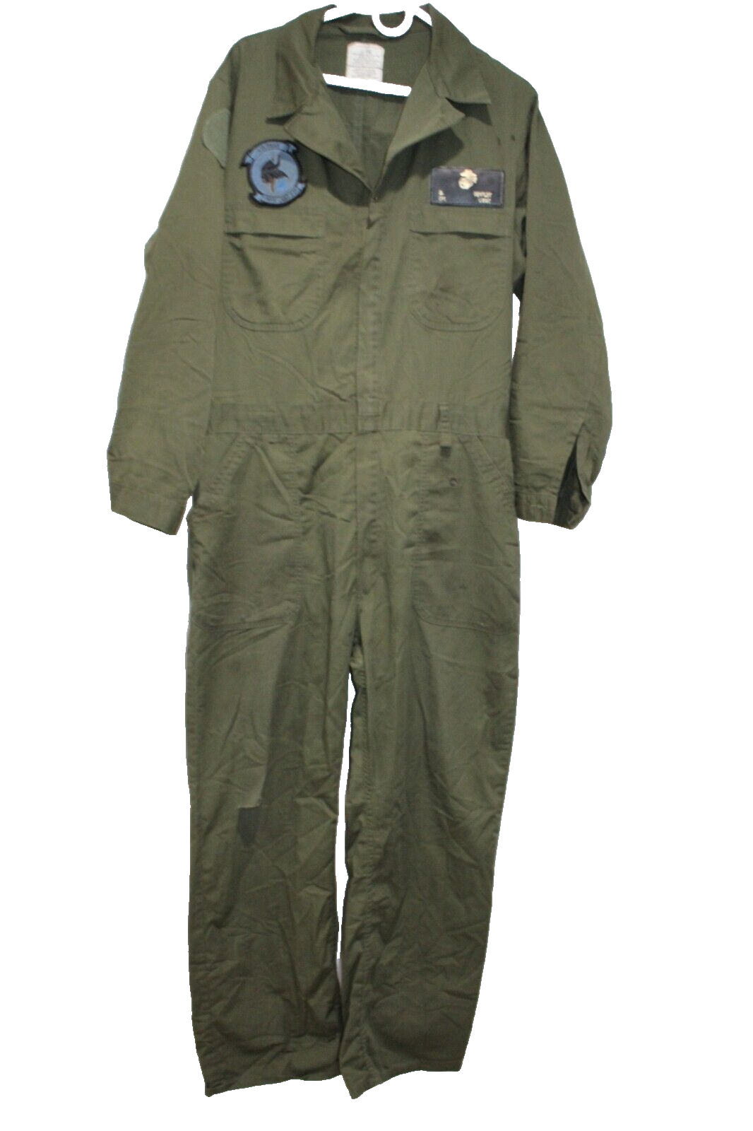 USMC US Marine Corps Olive Green OD Cotton Utility Coveralls USMC US Marine Corps Olive Green OD Cotton Utility Coveralls