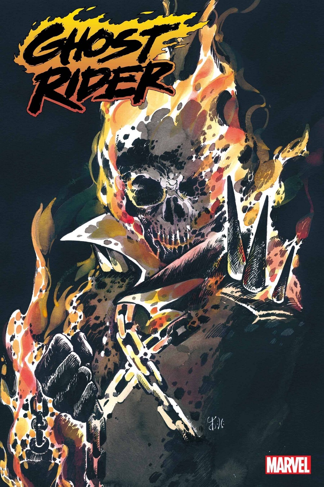 Ghost Rider: Vengeance #1 桃桃子 アメコミリーフ GHOST RIDER RETURN OF VENGEANCE #1 PEACH MOMOKO VARIANT