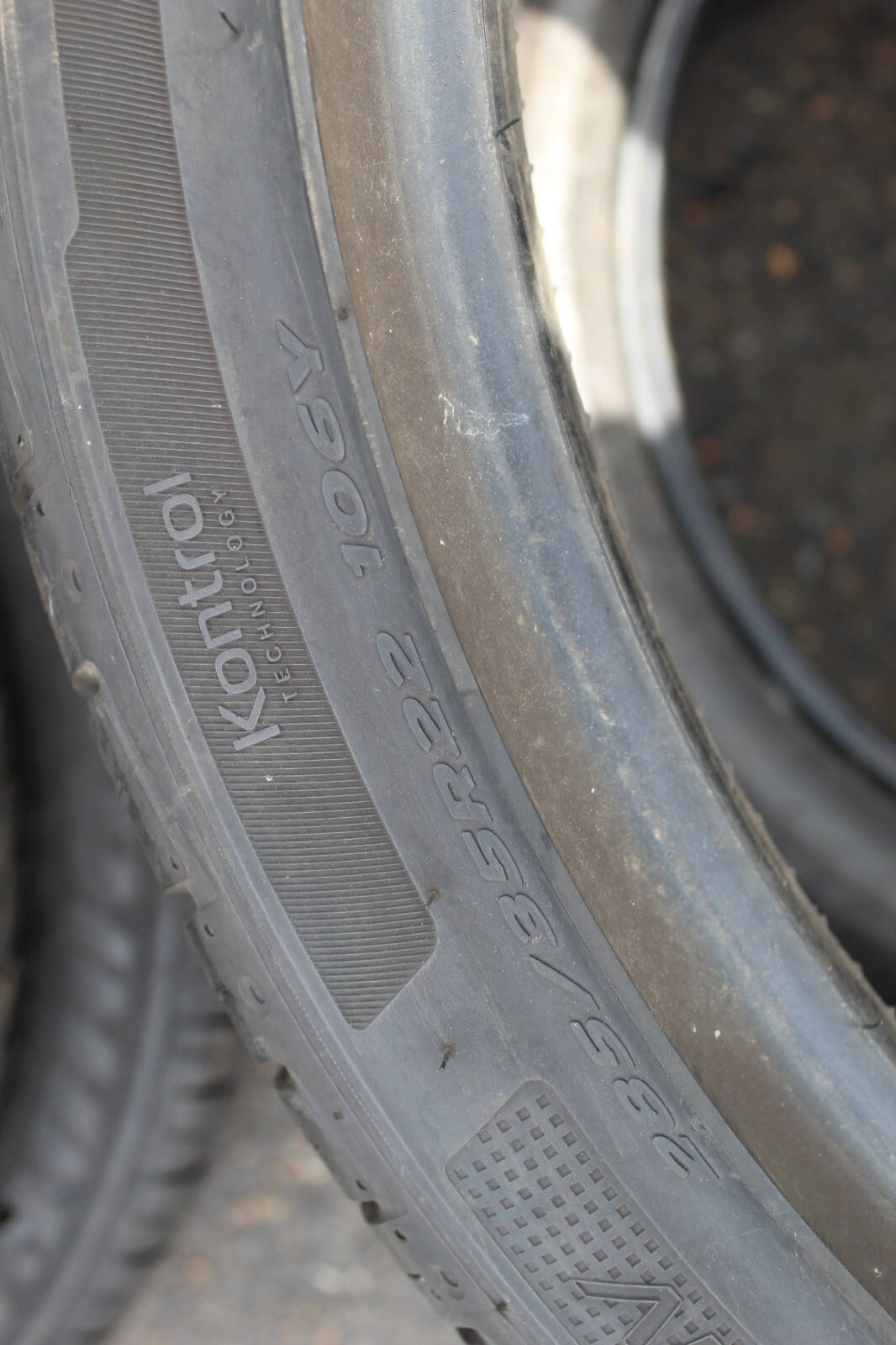 285 35 22 Hankook, RO1, XL, 106Y, x1 Single Tyre 6.7mm (F1_tyres) L2180