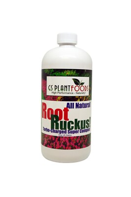 Root Ruckus! Turbo-charged liquid compost, 1 Quart of concentrate