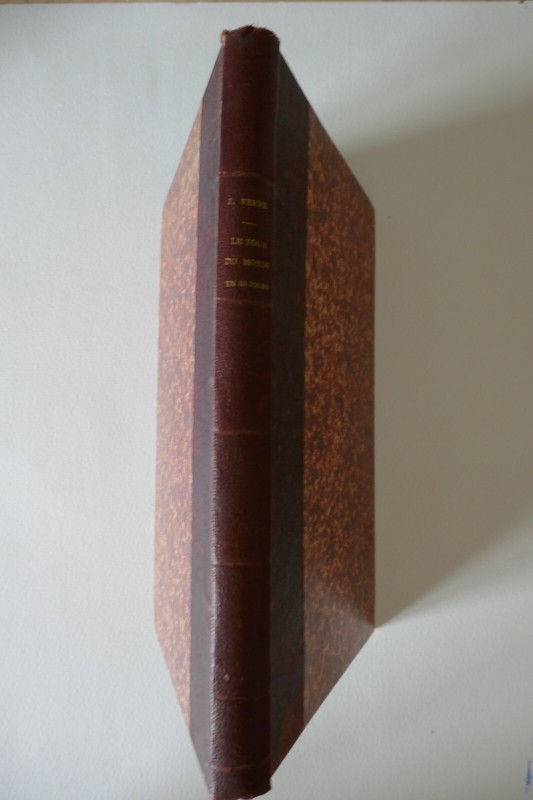 Jules Verne - Le Tour Du Monde En 80 Jours - E.O IllustrÃ©E - 1873  LÃ©On Benett