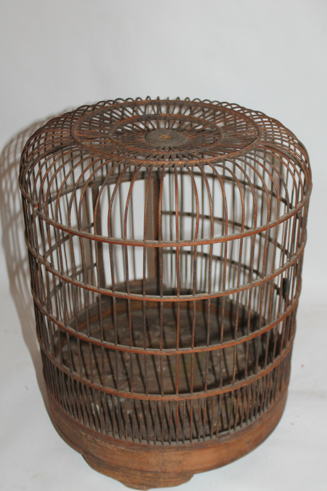 Victorian wood bird cage all wood