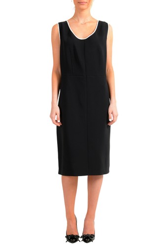 HUGO BOSS HUGO BOSS DAMEN " DOSANNA " SCHWARZ BLEISTIFTKLEID US 14 IT 50