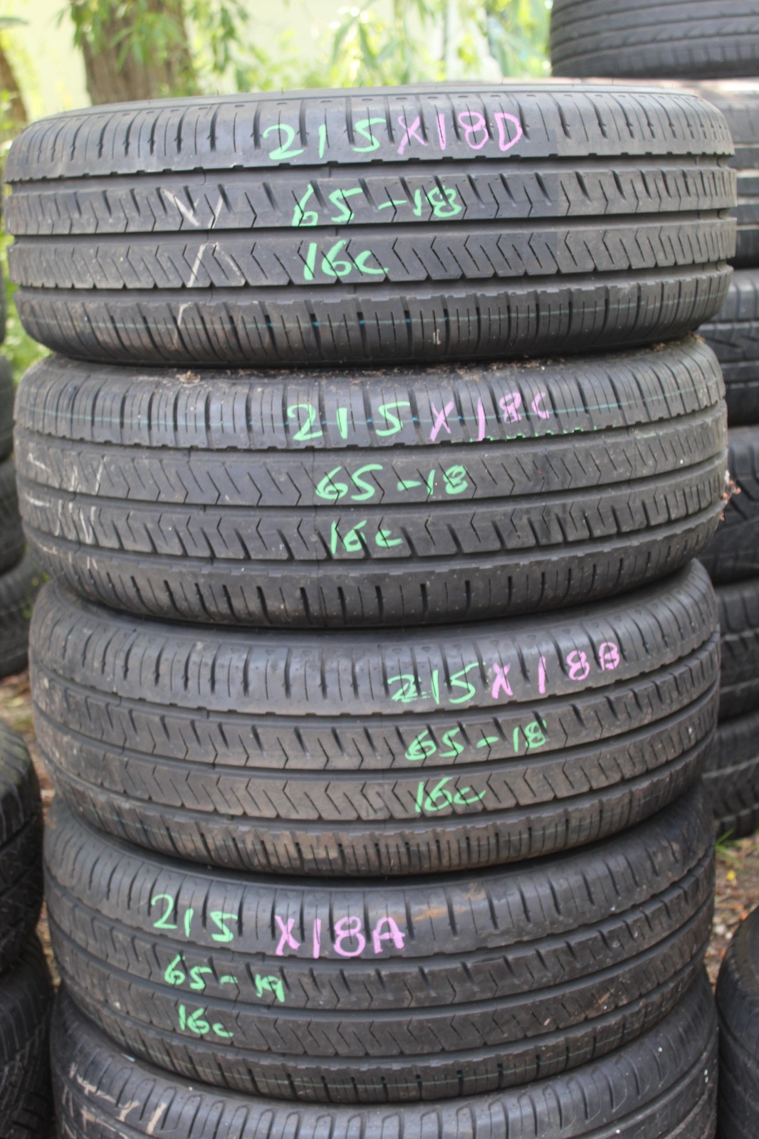 New 215 65 16C Hankook, Radial RA28e, 106/104T x1 Tyre (F1_tyres) X18