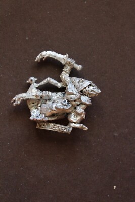 Warhammer Fantasy  Skaven  Death Master Snikch Metal Missing Hand
