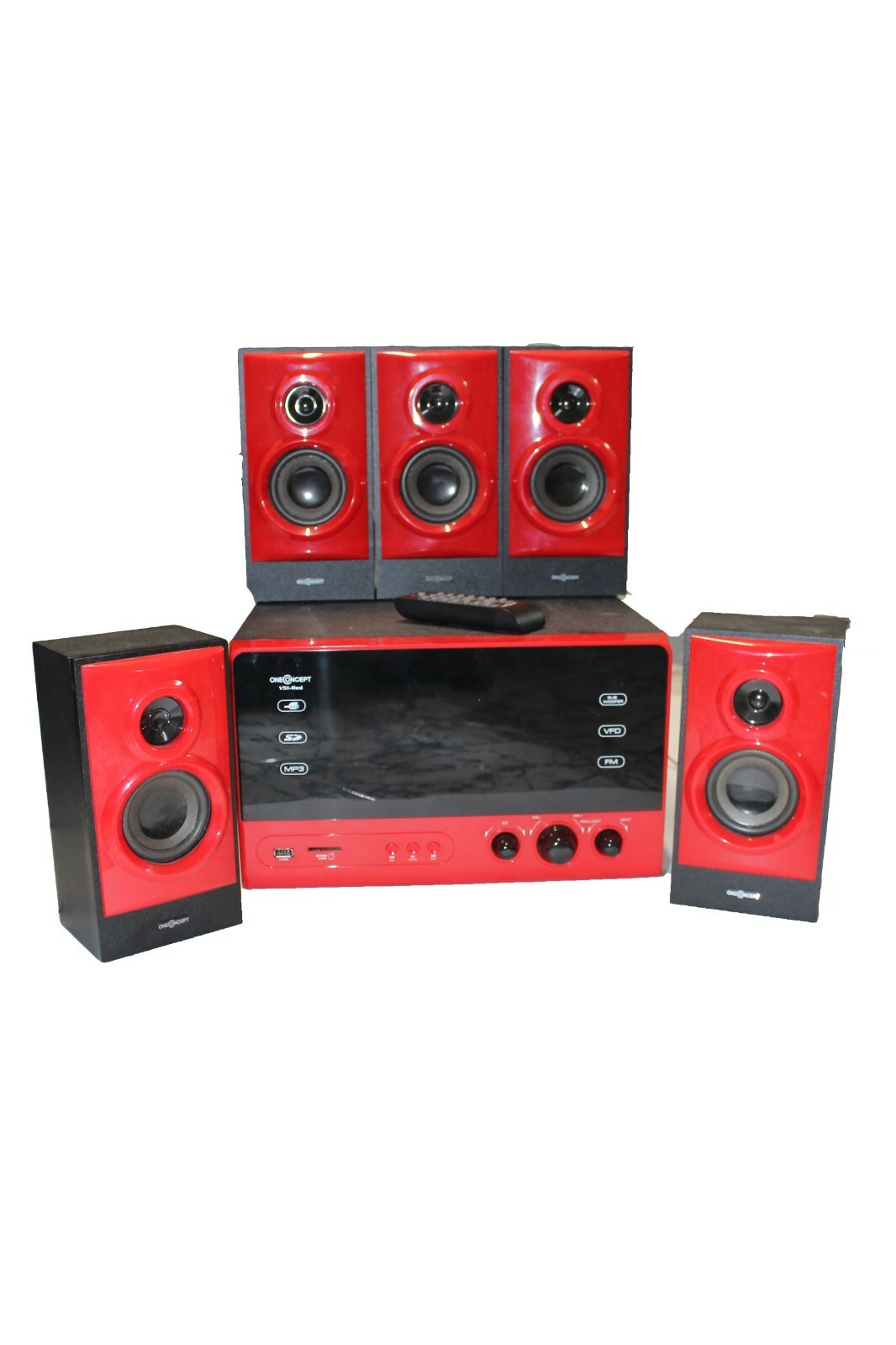 oneConcept V51 Heimkinosystem 5.1 Surround Sound System
