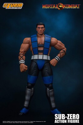 (IN STOCK, READY TO SHIP ) STORM COLLECTIBLES MORTAL KOMBAT :  Unmask Sub Zero