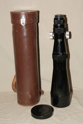 ASAHI PENTAX TAKUMAR 500mm 1:5 TELEPHOTO LENS M42 MOUNT WITH LEATHER CASE 9011