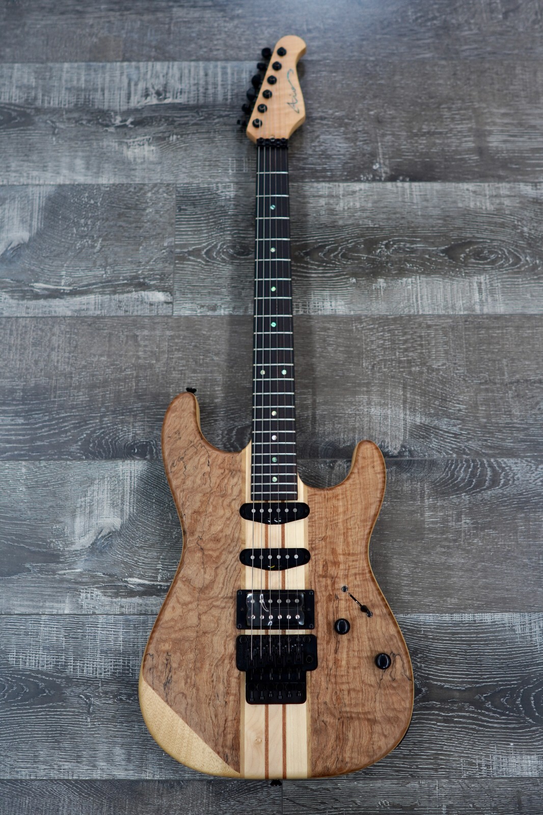 AIO Wolf S1 Floyd Rose Electric Guitar - Quilted Maple | eBay