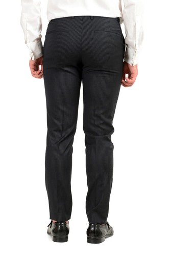 HUGO BOSS HUGO BOSS MEN'S "PHIL/TAYLOR182" EXTRA SLIM FIT 100% WOOL TWO BUTTON SUIT