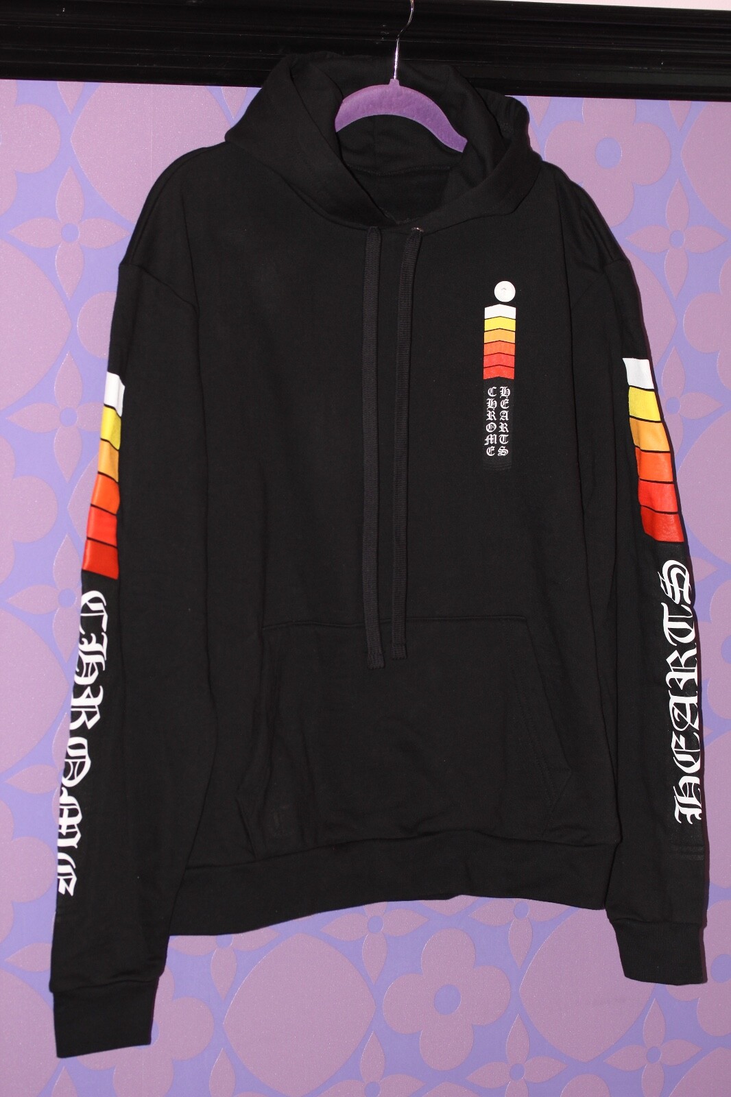 CHROME HEARTS Hooded MADE IN HOLLYWOOD Sweatshirt Small