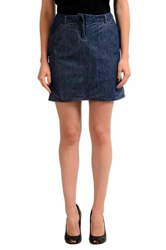 Versus by Versace Women's Blue Mini Skirt US L IT 44 | eBay