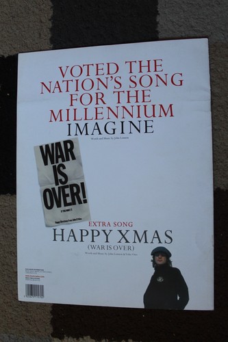 John Lennon Imagine Sheet Music 12 Page Chord Book Beatles Happy Xmas Wise Ebay