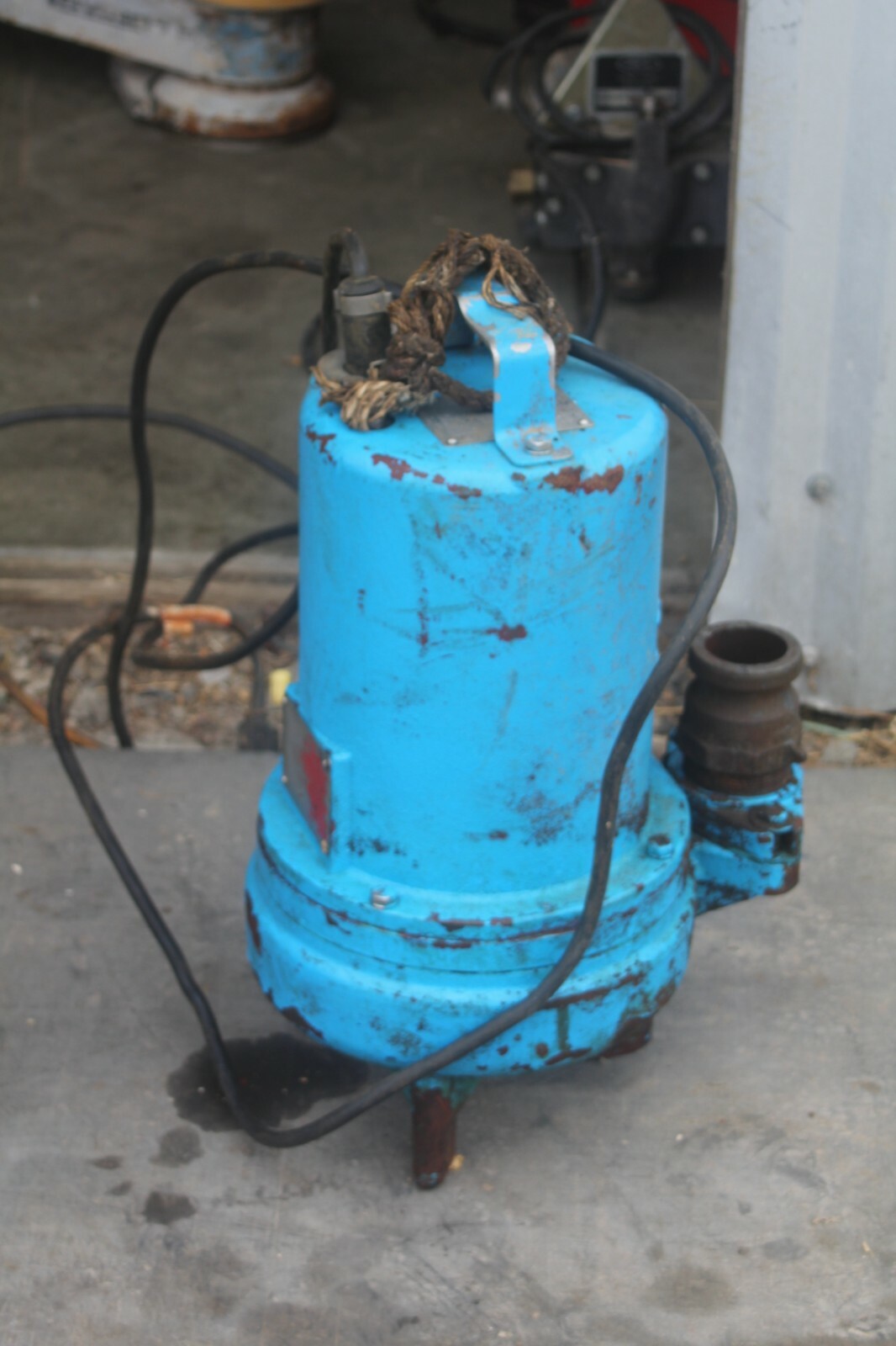 nao 3 Barnes SE51, 104871, 1/2HP, 120V, Manual Sewage Pump with 2