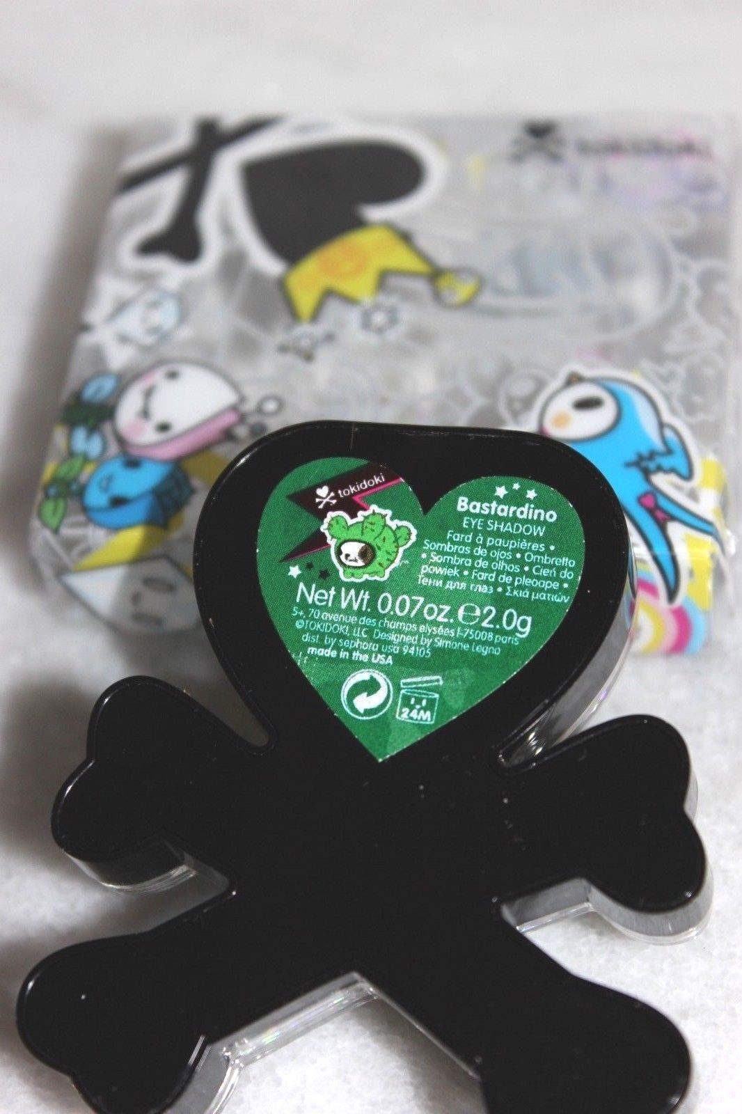 TOKIDOKI CROMATICO EYESHADOW BASTARDINO 0.07 OZ BOXED FREE SHIPPING PLEASE READ!