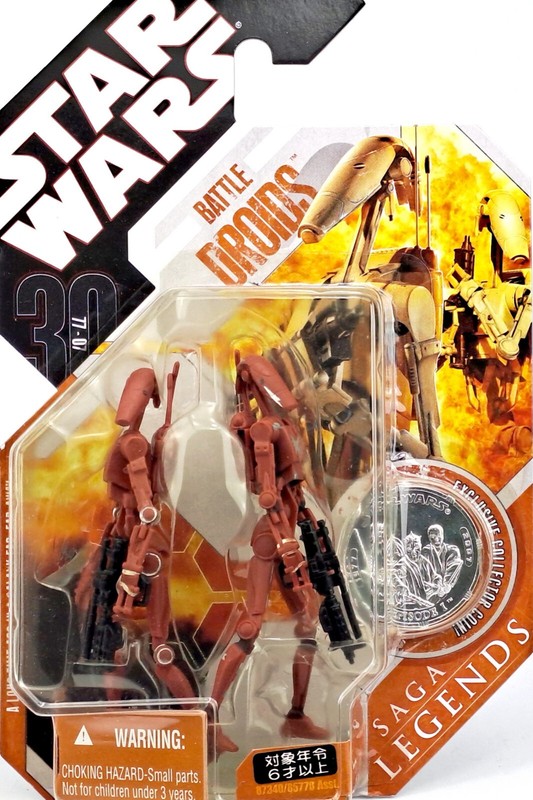 Battle Droids (Vari 2) Japan Star Wars 30th Anniversary Saga Legends 2007 Hasbro