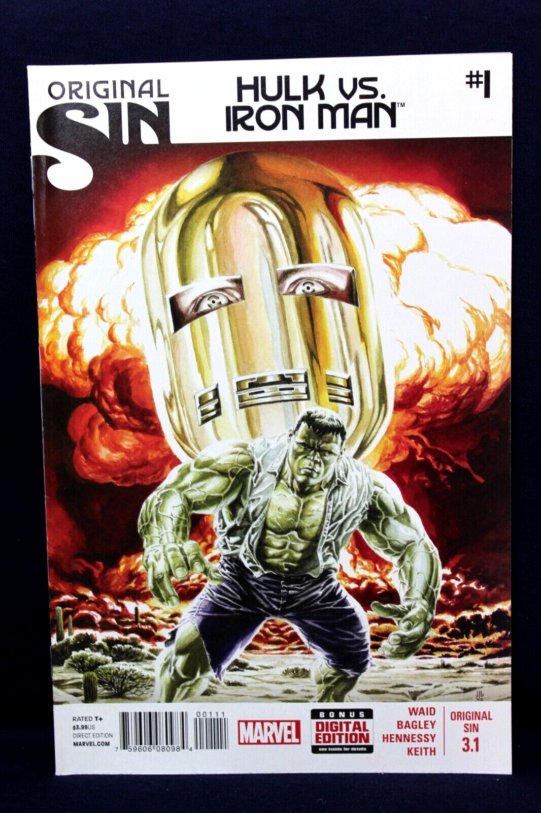Original Sin #3.1 Hulk vs Iron Man #1 Watcher Murdered 2014 Original Sin #3.1 Hulk vs Iron Man #1 Watcher Murdered 2014