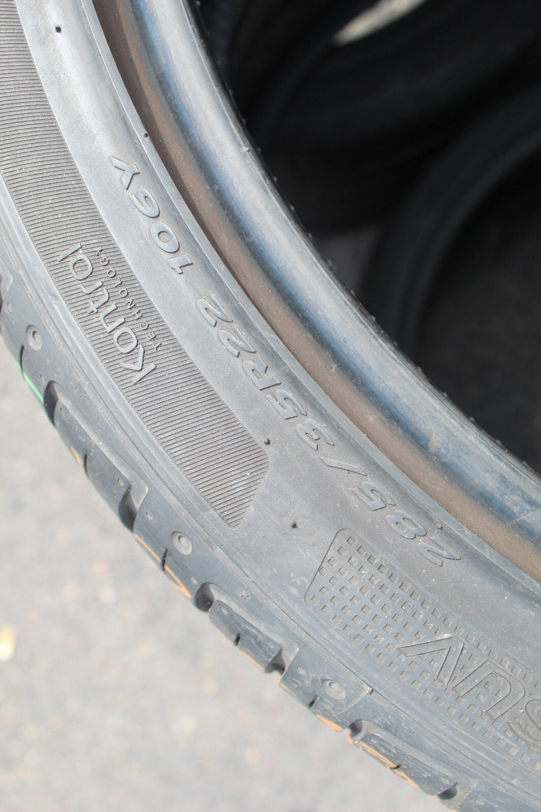 285 35 22 Hankook, Ventus S1 Evo2 RO1 XL, 106Y, x2 A Pair 6.0mm (F1_tyres) L2582