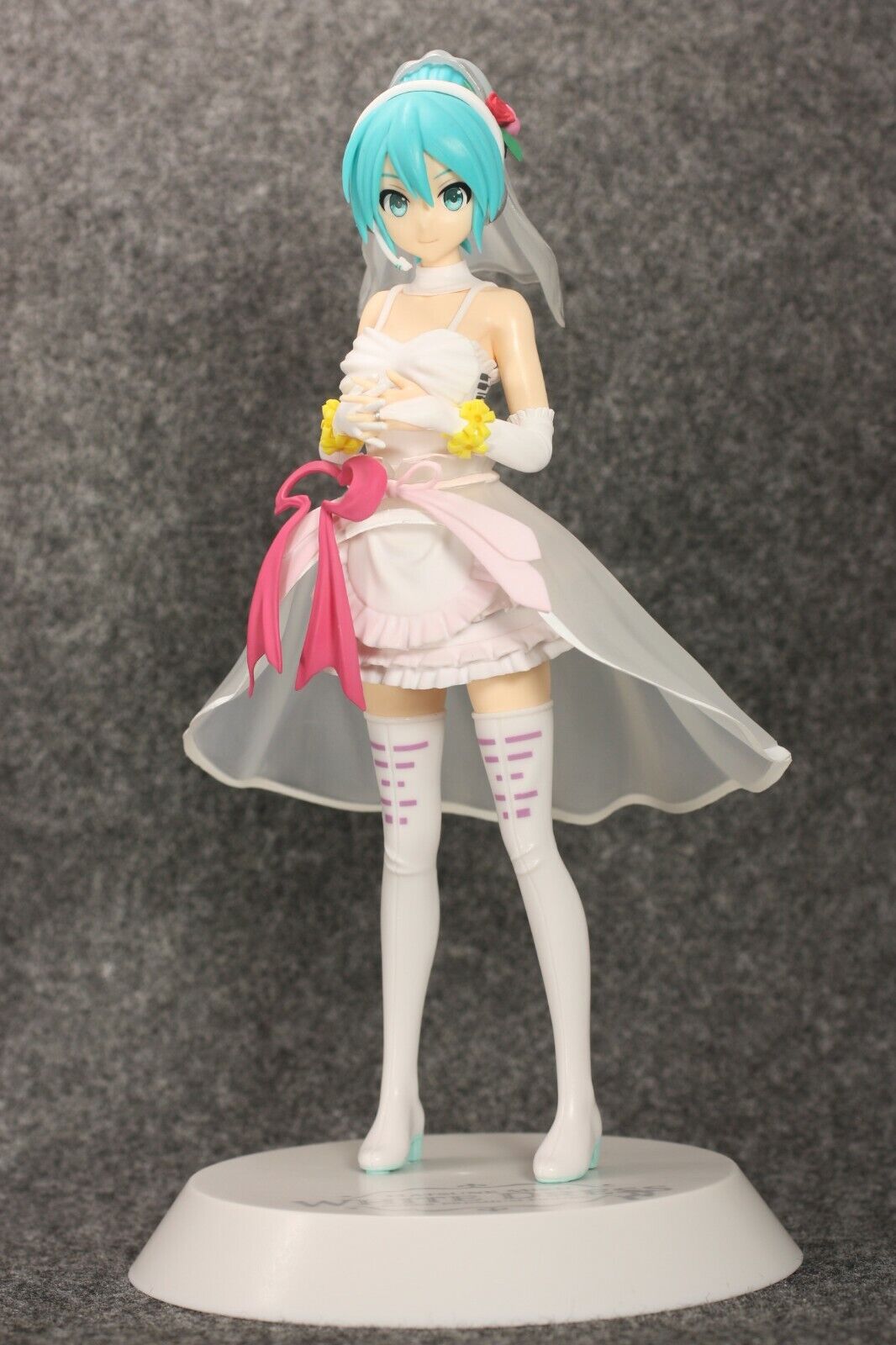 HATSUNE MIKU Figure 1/6 scale WHITE DRESS SEGA | eBay