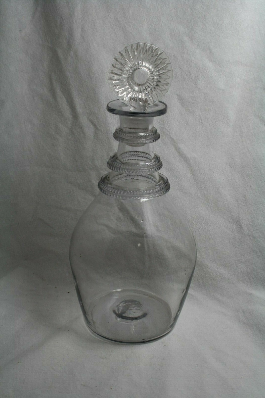 Sandwich Glass  Decanter Mid-19th Century