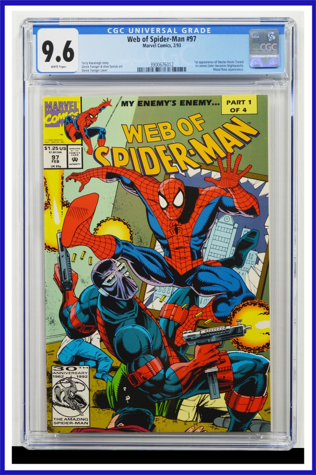 Web Of Spider-Man #97 CGC Graded 9.6 Marvel February 1993