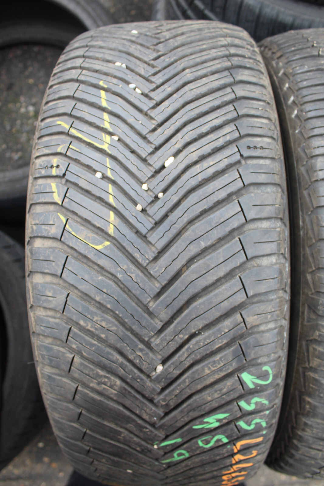 255 45 19 Michelin, Cross Climate, XL, 104H,  x2 A Pair 6.0mm (F1_tyres) L2465