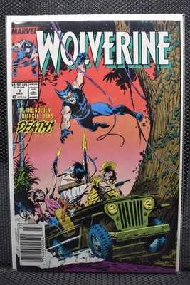 Wolverine #5 Newsstand Marvel Comics 1989 Chris Claremont Patch Madripoor 7.0