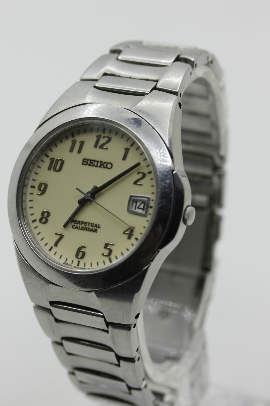 SEIKO セイコー 8F32-0280 Seiko 8f32-0280 perpetual calendar quartz 10y battery
