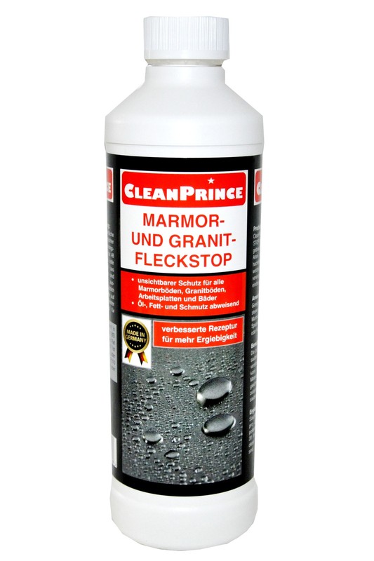 Marbre Granit Fleck Stop ImprÃ©Gnation Pierre Protection Scellage 500 Ml