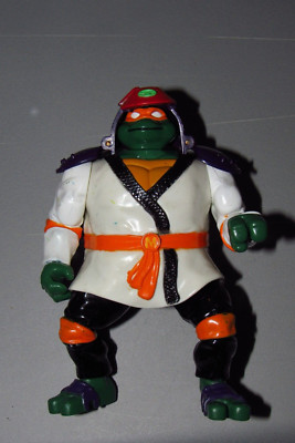1993 Night Ninja Mike Teenage Mutant Ninja Turtles Vintage Figure (D-8)