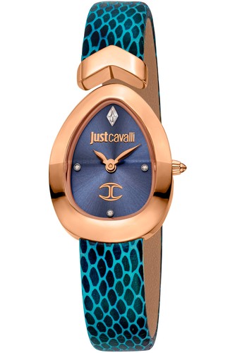 Just Cavalli Womens Signature Snake Diversa Snake 24mm Quartz Watch JC1L321L0055