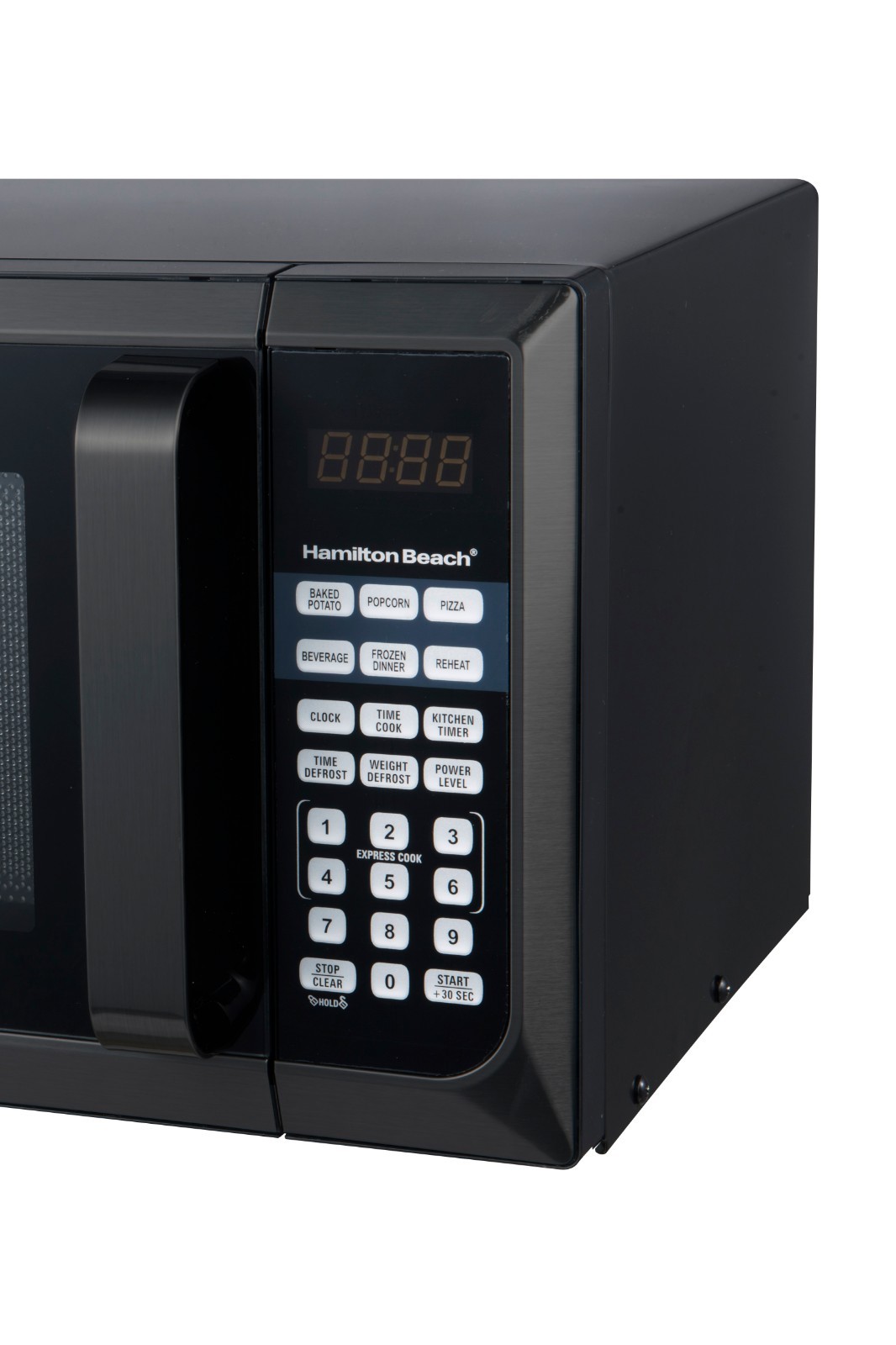 Digital Microwave Oven 0.9 Cu Ft Home Kitchen Food Snacks Cooking Hamilton Beach