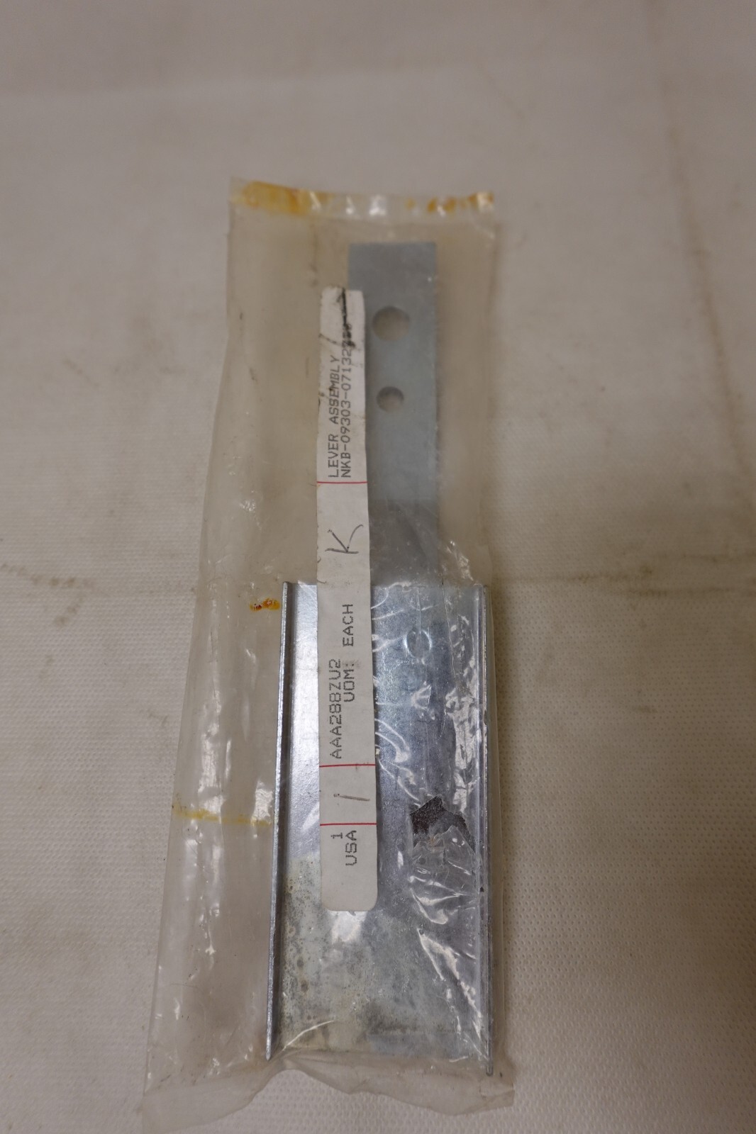 Otis / Unitec - Elevator Galvanized Steel Unlocking Lever - AAA288ZU2 - NOS