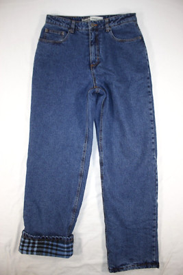 Gander Mountain Guide Series Fleece Lined Jeans Med Wash Women's Size 10x32