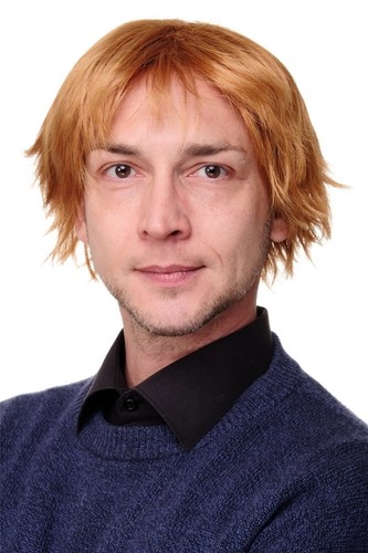 Damenperücke Super Voluminös & Gelockt – Dunkelblond, Schulterlang, Für Alltag & Styling