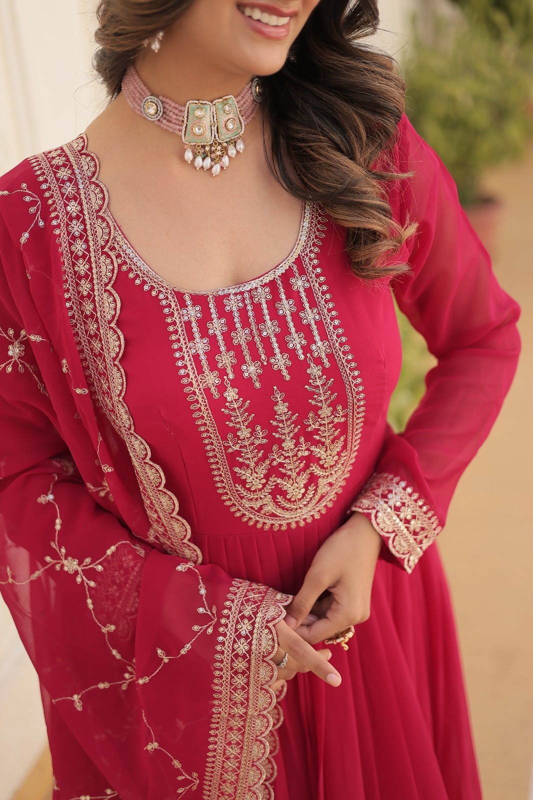 Bridal Bollywood Indian Wedding Designer Pakistani Salwar Kameez Suit Gown Eid
