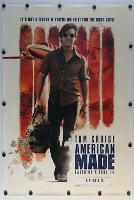 American Made 2017 Double Sided Original Movie Poster 27'' x 40''