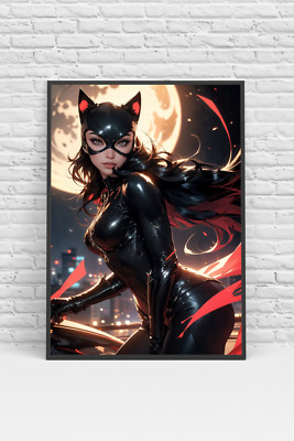 Catwoman Selina Kyle DC Universe Comics Poster Print - No Frame