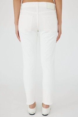 Pre-owned Moussy Oakhaven Skinny Jeans In White - Size 29
