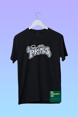 PRIMUS Men's Small Black T-Shirt Punk Rock Band Vtg Style Sceen Print 